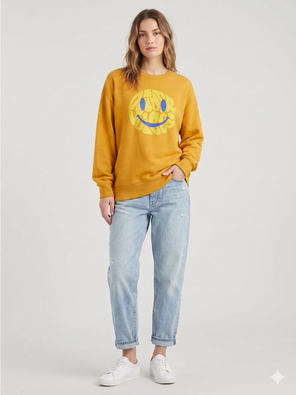 Outdoor Voices Hikers Club Pickup Sweatshirt size s activewear Crewneck casual